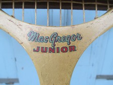 VINTAGE MacGregor Tennis Racquet Brace Case