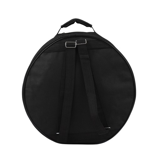 Compact Snare Drum Bag Backpack  w/Shoulder  Outside Pockets Black T5M1 - Picture 3 of 7