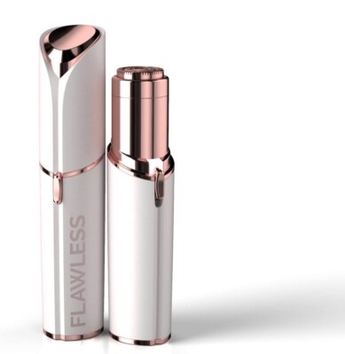 Flawless Women's Hair Remover - White/Rose Gold Elegance