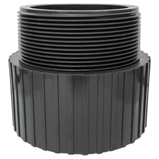 Sch 80 PVC 4 Inch Male Adapter Socket X Male NPT Thread