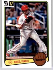 2017 Donruss 1983 Retro Variation Maikel Franco Insert MLB Parallel Phillies #25
