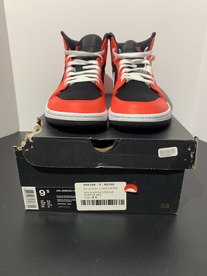 Size 9.5- Air Jordan 1 Retro Mid Infrared 23 | eBay