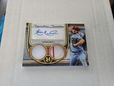 Aaron Nola Dual Patch Auto /25 Signature Swatches 2023 Topps Museum Collection