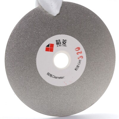 4'' in 100mm Diamond Grinding Disc Abrasive Wheel 320 Grit Flat lap Stone Tools