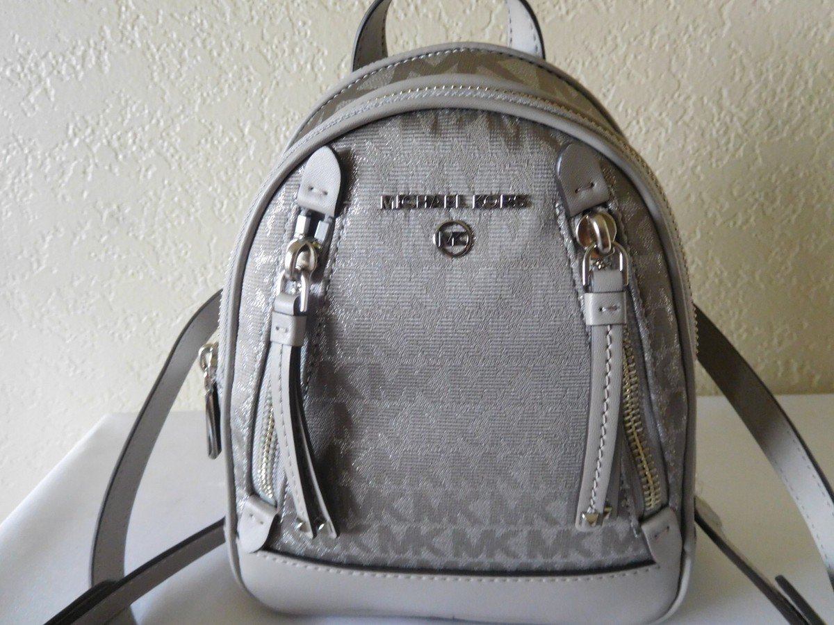 New MICHAEL KORS Brooklyn Extra Small Logo Convertible  display picture 3