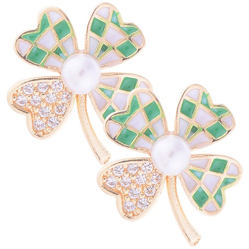 Ohrringe St Patricks Day Schmuck Deko Miss