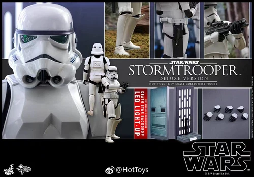 Hot Toys MMS 515 Star Wars Stormtrooper (Deluxe Version) 1/6 Action Figure NEW - Picture 5 of 5