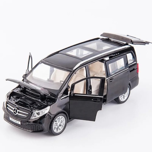 1:32 Mercedes-Benz V260 Business Nanny Car Alu Auto Modell Sound und Lichtzug - Bild 21 von 29