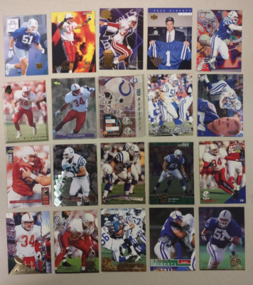20 Card Lot of Different TREV ALBERTS w/ROOKIES! NFL Colts A must for Collector!