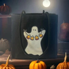 Boo Ghost Halloween Reusable Bag