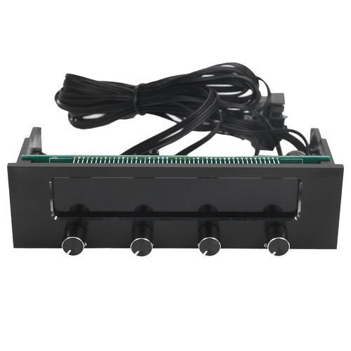 STW-6041 5.25" PC 4 Channel Computer CPU Fan Speed Controller with LCD Monitor - Picture 11 of 12