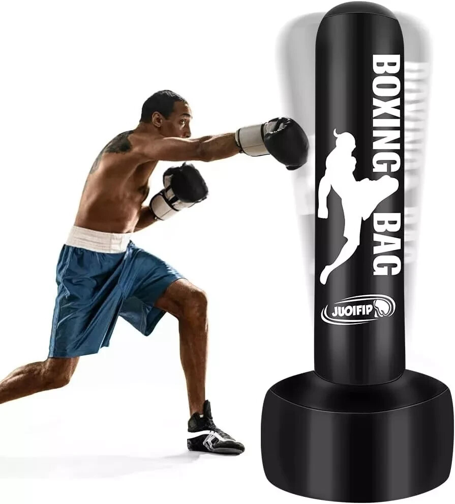 Heavy Punching Bag Boxing Free Standing Fitness MMA Fitness Training Equipment