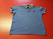 Roberto Cavalli Polo Shirt Blue Med