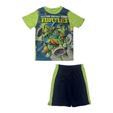 Nickelodeon  Boys'  Teenage Mutant Ninja Turtles 2pc Short Set  4, 5, 6, 7