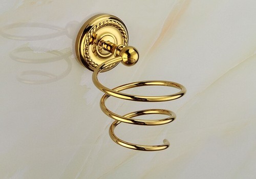 Luxury Gold Color Brass Bathroom Accessories Set Bath Hardware Towel Bar mset006 - Picture 6 of 56