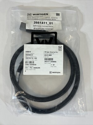 Wirtgen Sensor 2661411-01 EKB Sensor Cable Harness 1911024764 Aufmass Kabine