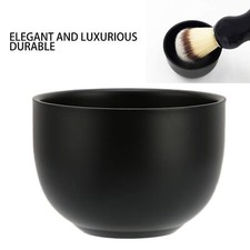Shaving Bowl Black Stainless Steel Shaving Foam Soap Mug for Men Father's Day