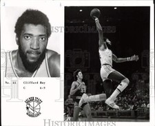 1976 Press Photo Clifford Ray, basketball player for the Golden State Warriors