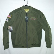 salute to service 49ers bomber jacket