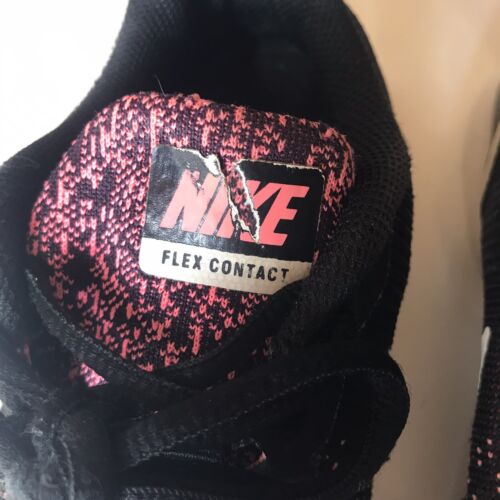 Nike Flex Contact Laufschuhe Turnschuhe Größe 5Y 917937-001 schwarz pink - Bild 3 von 12