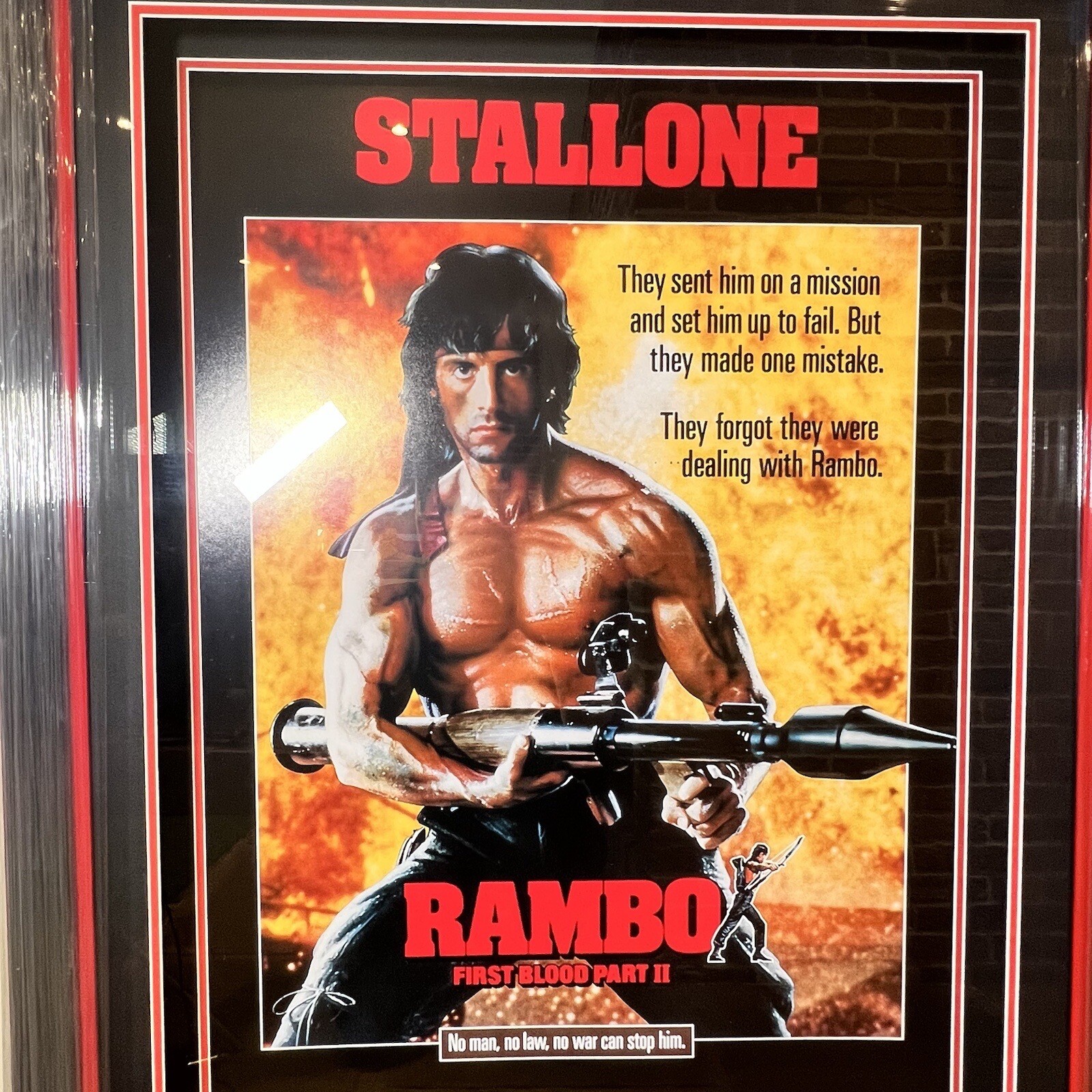 sylvester stallone signed Rambo Knife eBay