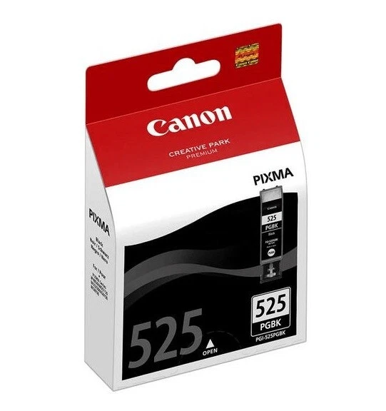 Original Canon Encre Cartouche PGI-525 Noir pour Pixma 4850 6550 5150 5250 - Photo 1/1