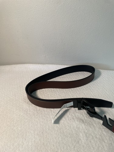 Guess Belt XL 42-44 black brown reversible men's belt MSRP $50 - Picture 2 of 5