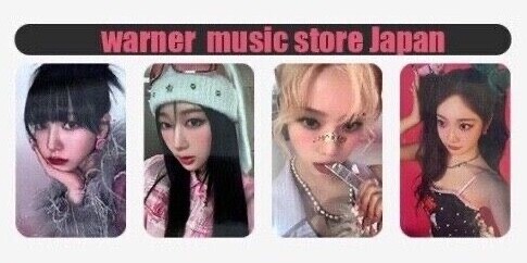 AESPA JAPAN ALBUM HOT MESS ALL PHOTOCARD OFFICIAL KARINA WINTER