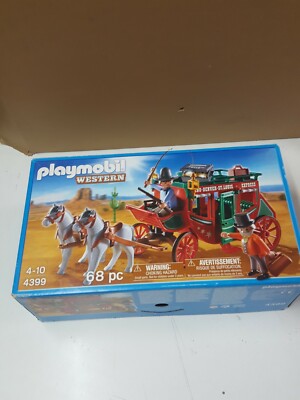 Playmobil Diligencia del oeste 4399 completa con caja e
