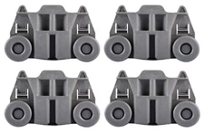KitchenAid KDFE304DSS0 Dishwasher Lower Dishrack Wheels (4 Pack)