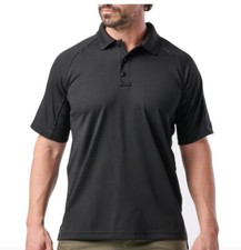 5.11 Tactical Performance Short Sleeve Polo. Black. Men  s medium. Police Polo.