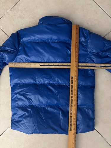 Polo Ralph Lauren Puffer Quilted Jacket Full Zip Boys Size Medium Blue 6114 - Picture 6 of 6