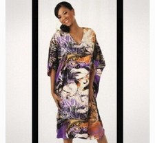 NEW ASHRO SHORT CAFTAN one size fits Most 44  Long