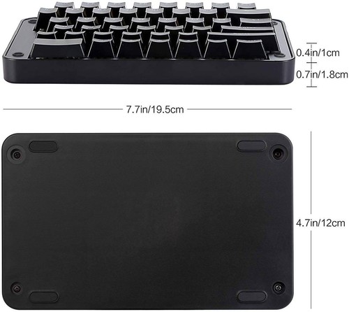 88 Keys Split Mechanical Keyboard Ergonomic Keypad with OEM Gateron Blue Switch - Picture 5 of 7