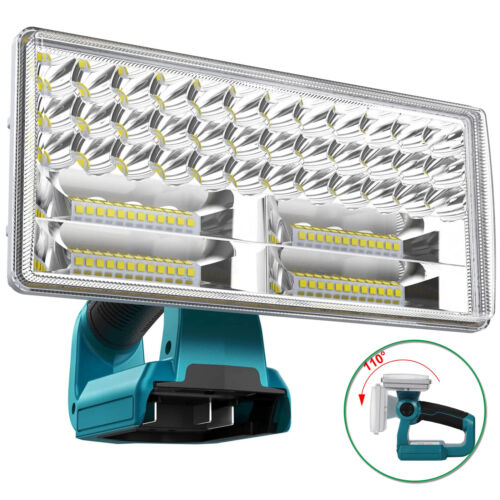 9Inch 40W LED 4200LM Flashlight Work Light Powered by Makita 18V Li-ion Battery - Picture 10 of 11