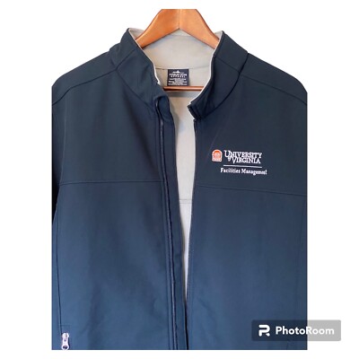 University of Virginia Facility Management Jacket Men's Size L Charles River App