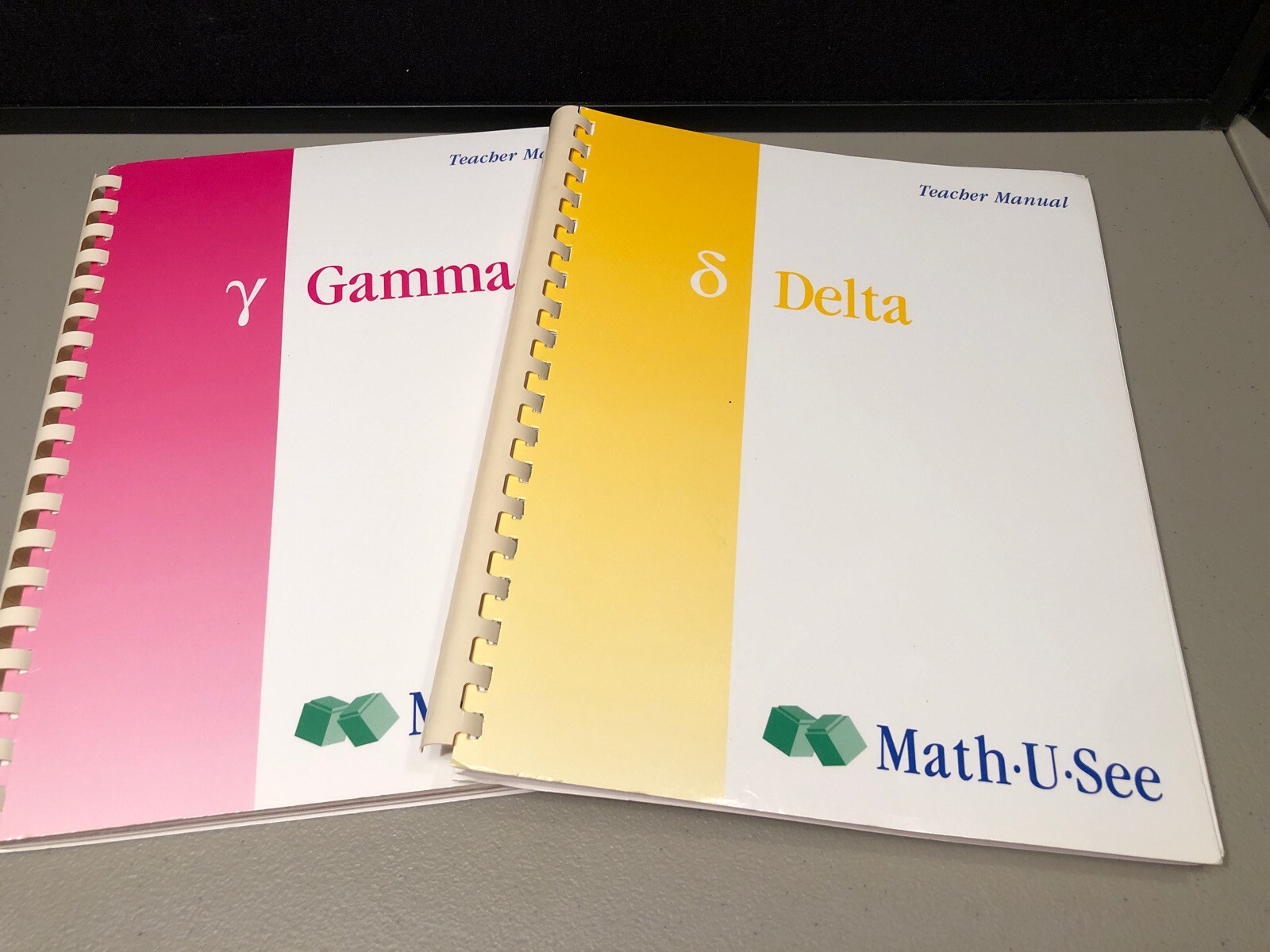 Delta & Gamma Math U See Teacher Manual Multiplication Division Homeschool eBay