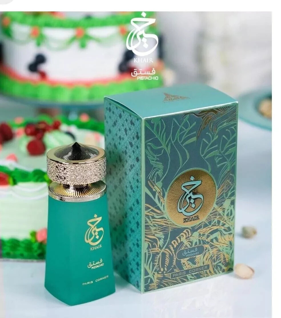 Khair Pistachio by Paris Corner Eau De Parfum EDP For Men & Women