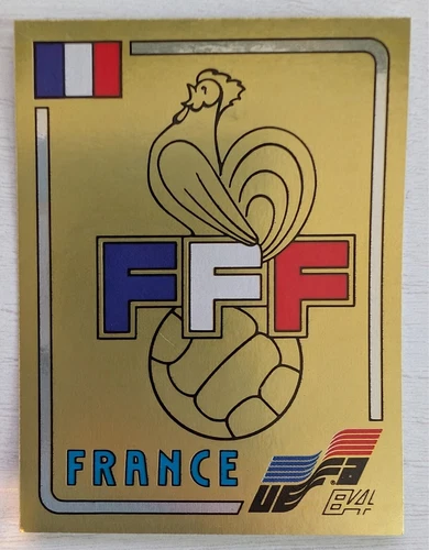 Figurina Sticker BADGE SCUDETTO FRANCE N 36 PANINI EURO 84 1984 - NEW