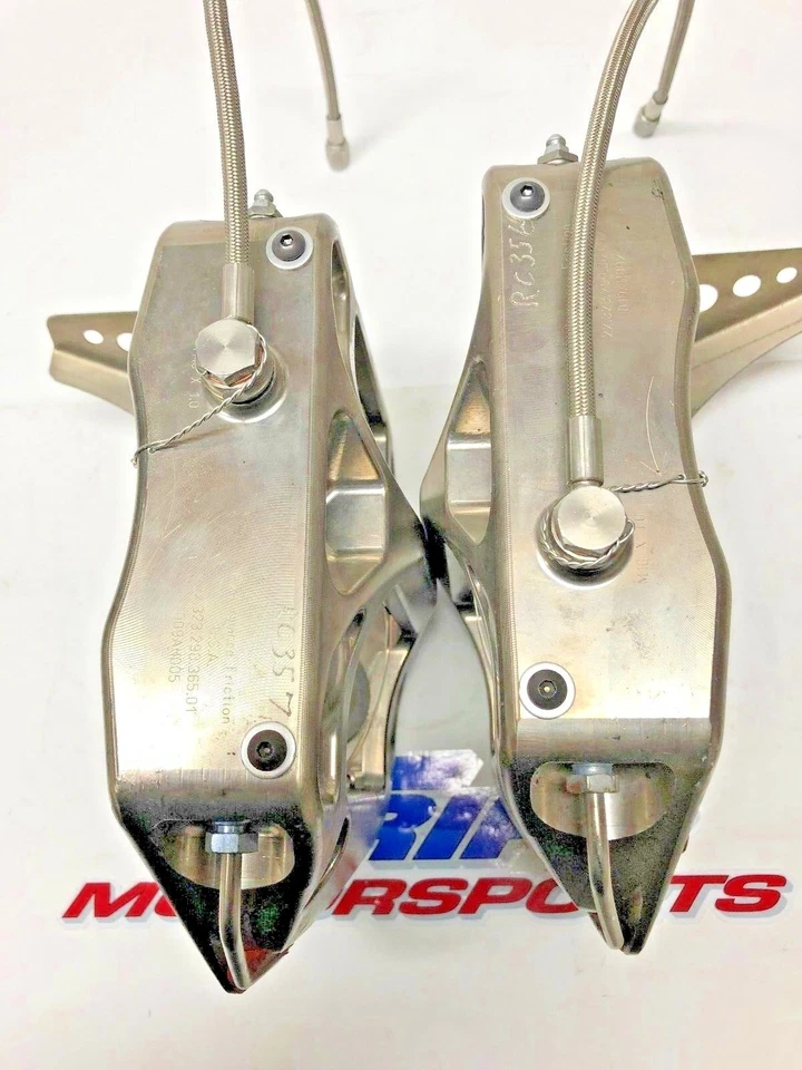 PFC ZR22 Brake Calipers PN 22.323.290.365.01/.02 with lines NASCAR Brembo Alcon - Image 4 of 4