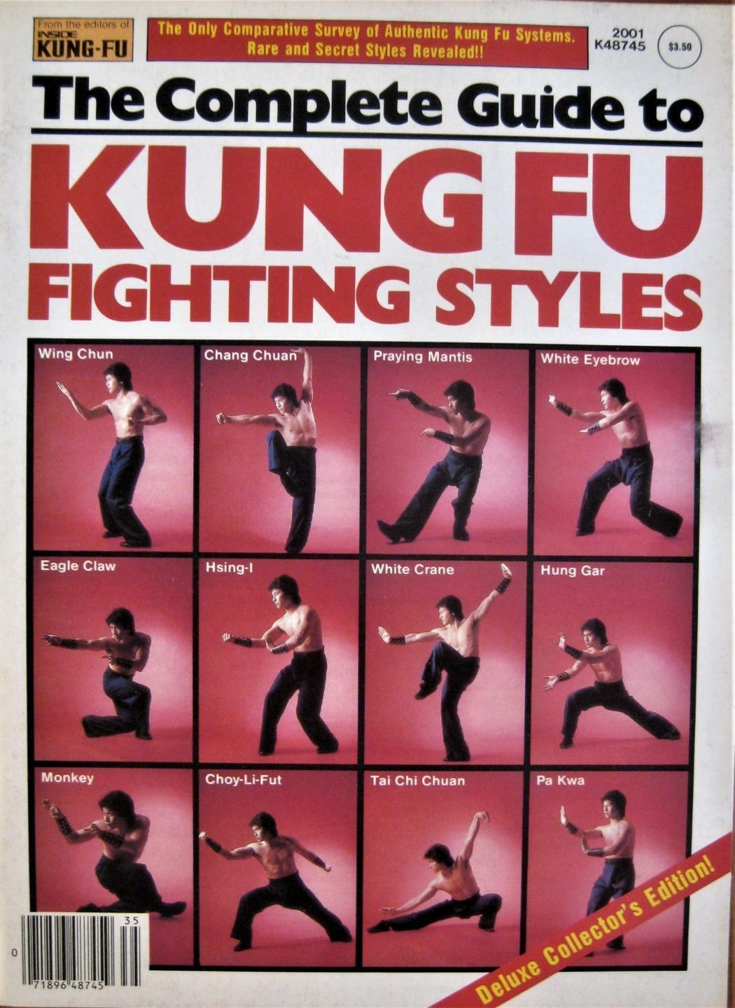 THE COMPLETE GUIDE TO KUNG FU FIGHTING STYLES EAGLE CLAW WHITE CRANE  MARTIAL ART