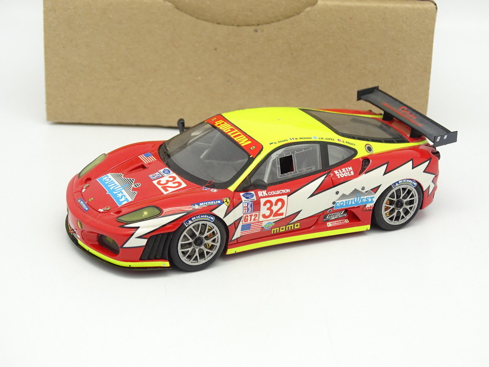 Bbr - mont é r é sine sb 1 43 - ferrari f430 gt n 32 12 sebring 2007 Bbr - mont é r é sine sb 1 43 - ferrari f430 gt n 32 12 sebring 2007