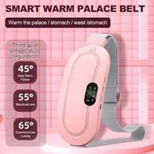Menstrual Heating Pad Rechargeable Waist Massage Belt Fast Heat Health Care NEW