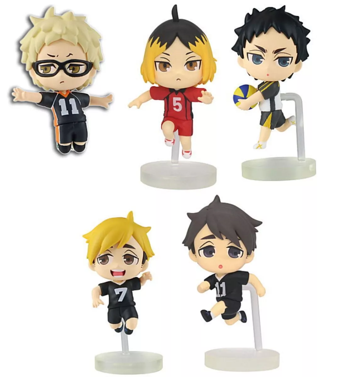 Haikyuu To the Top Character Figure 6 Pieces Set (In-stock) – Gacha Hobbies