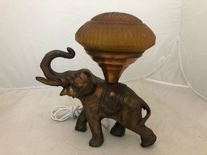 elephant lamp table
