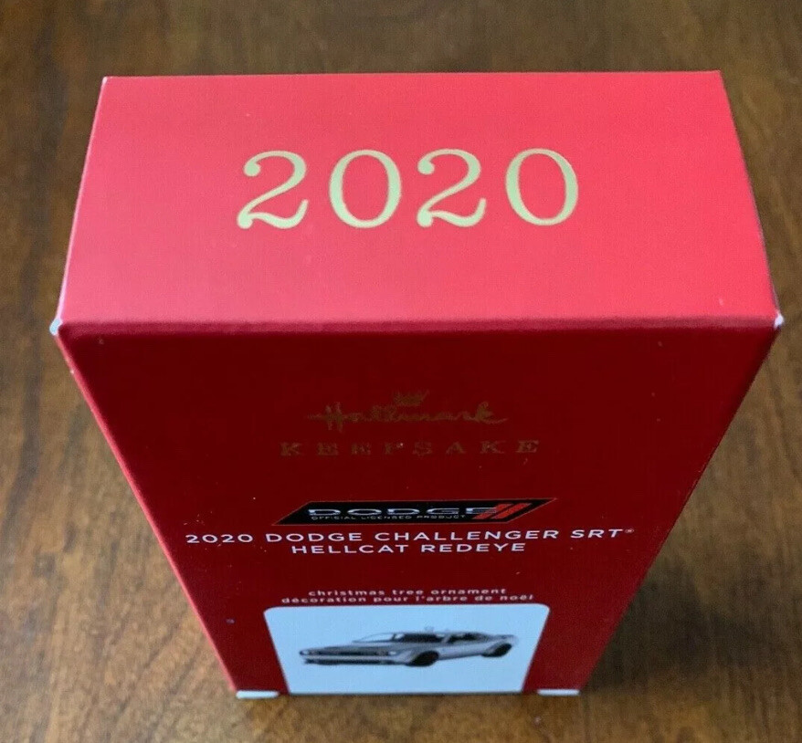 Hallmark 2020 Dodge Challenger SRT Hellcat Redeye Keepsake Ornament