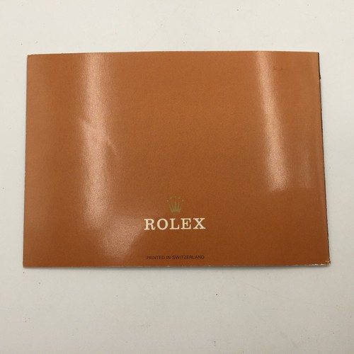 Rolex Explorer Booklet 1993 - 2010 Genuine Language English Select Age - Picture 4 of 43
