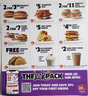 With Prices Jack In The Box Breakfast Menu Nutrition Jack In The