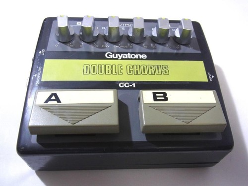 Pedal efecto coro doble Guyatone CC-1 hecho en Japón de colección raro - Imagen 2 de 11