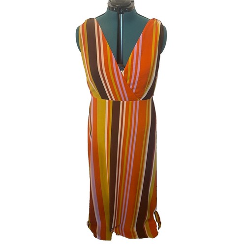 knee length dresses for ladies Vintage 1990s Forever 21 Color Changing Coral Maxi Dress (S) – The Thrifty  Hippy main image 1